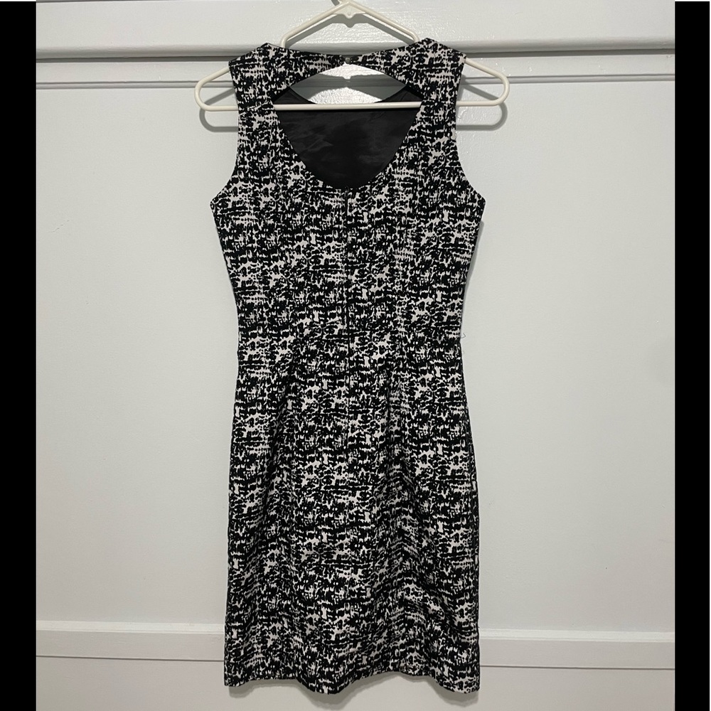 H&M Black and White Dress